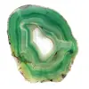 Sliced green agate specimen – Origin Brazil 240 g - 0