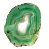 Sliced green agate specimen – Origin Brazil 240 g - 1