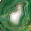 Sliced green agate specimen – Origin Brazil 240 g - 2