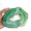 Sliced green agate specimen – Origin Brazil 240 g - 3