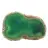 Sliced green agate – Mineral specimen from Brazil 315 g