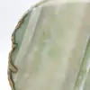 Natural green-tinted agate slice – Brazil 240 g - 2
