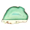 Brazilian Green Agate – 190g Polished Slice - 1