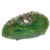 Green agate slice – Natural stone 225 g, Brazil - 1