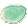 Natural green agate slice – Lightweight specimen 170 g - 0