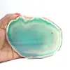 Natural green agate slice – Lightweight specimen 170 g - 3