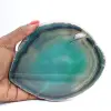 Green agate slice – Brazilian specimen 270 g - 3