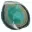 Natural green agate slice – Decorative piece 250 g — 8