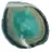 Green agate slice – Brazilian specimen 270 g