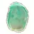 Sliced Brazilian green agate – Stone 215 g