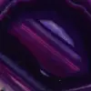 Collectible Agate Slice, Artificial Purple Color - 2