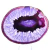 Small Decorative Slice of Brazilian Purple Agate - 0