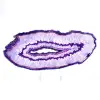 Light Agate Slice, Purple Tint for Decoration - 0