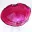 Polished slice of dyed pink agate — 7