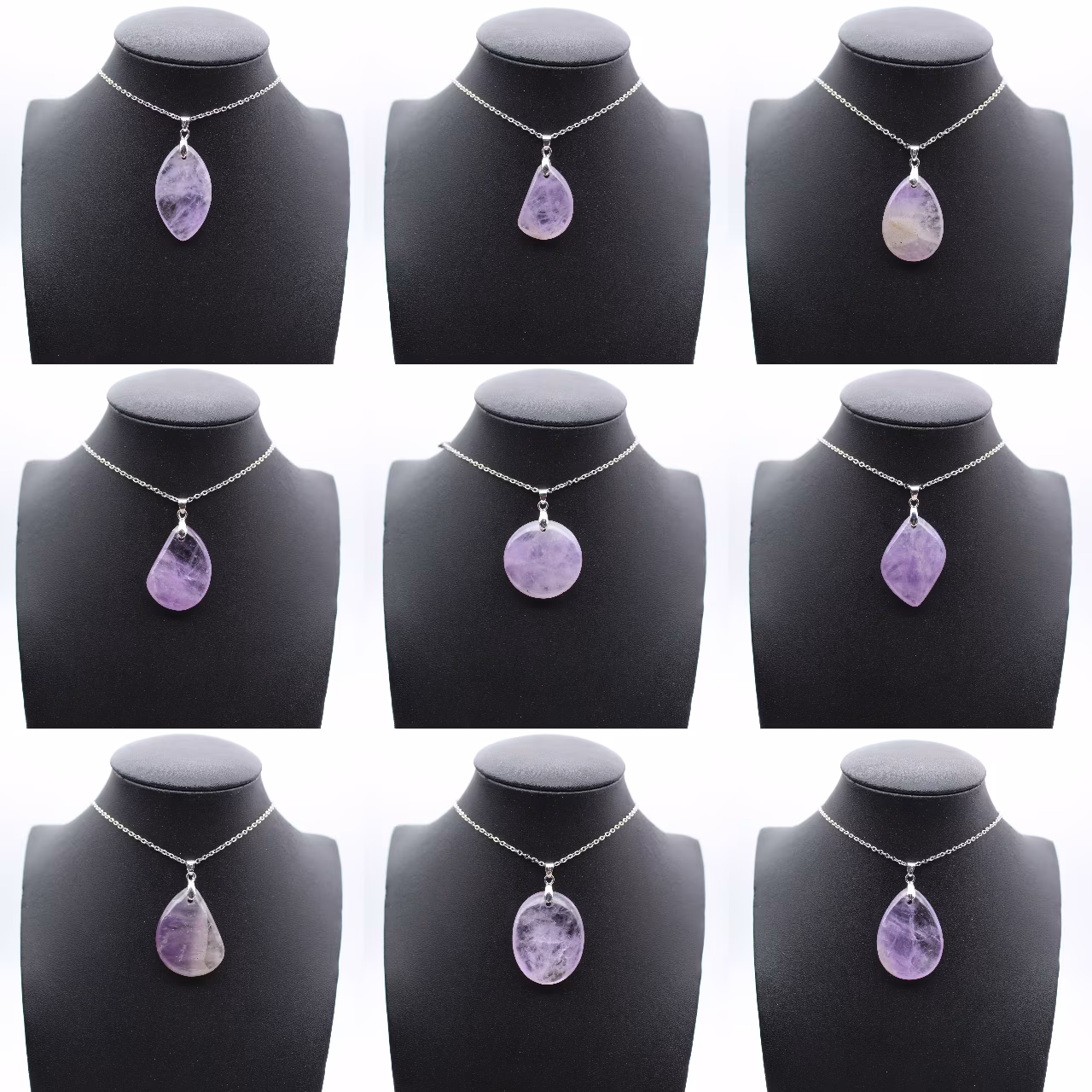 Amethyst Pendant - Pure Mineral Jewelry
