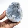 Blue Celestite: Malagasy Mineralogical Specimen - 1