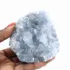 Celestine from Madagascar: Druse and Cluster of Crystals - 1