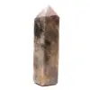 Crystallized Microcline Prism Object - Black Moonstone - 0