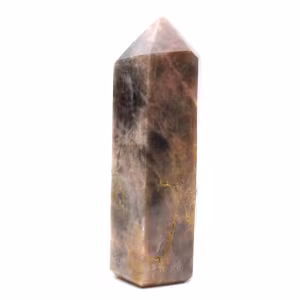 Crystallized Microcline Prism Object - Black Moonstone