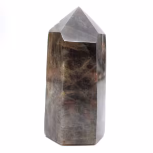 Madagascar Microcline Prism - Black Moonstone Cabinet