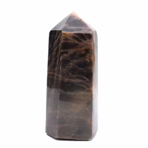 Black Moonstone Prism - Collector's Microcline Feldspar