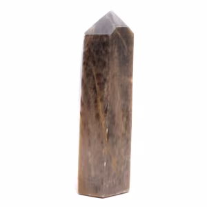 Microcline Mineral Prism - Authentic Black Moonstone