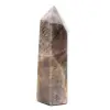 Madagascar Microcline Prism - Pure Black Moonstone - 1