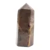 Madagascar Microcline Prism - Pure Black Moonstone - 2