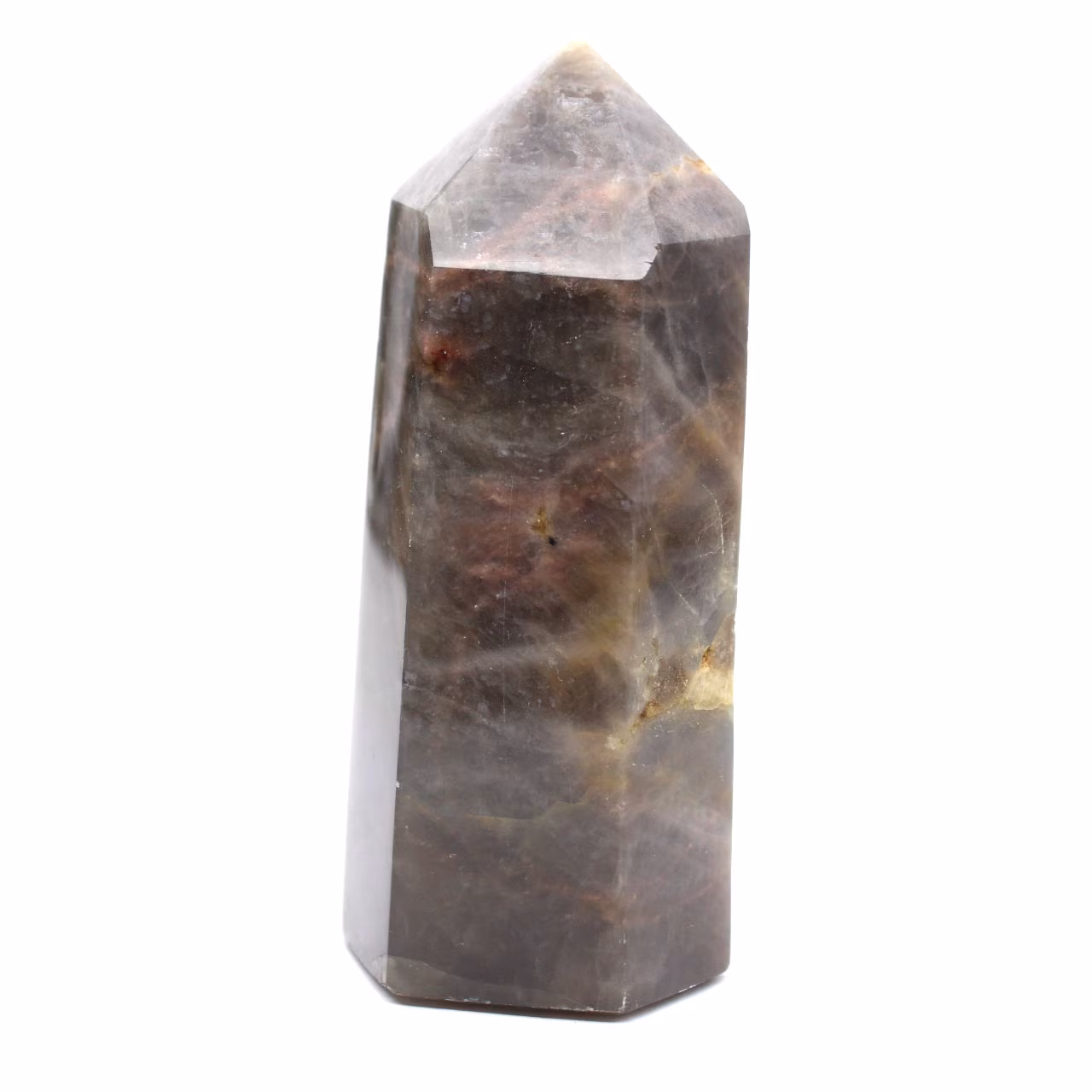 Large Microcline Prism - Black Moonstone from Madagascar