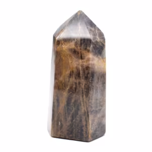 Madagascar Microcline Prism - Black Moonstone for Grounding