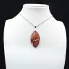 Madagascar Red Jasper Pendant - 1