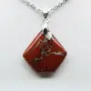 Red Jasper Mineral Pendant - 0