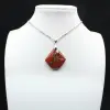 Red Jasper Mineral Pendant - 2