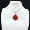 Red Jasper Mineral Pendant - 1