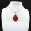 Madagascar Red Jasper and Chain - 1