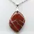 Madagascar Red Jasper on a bail
