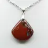 Red Jasper Square Pendant - 0
