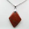 Small Red Jasper Pendant - 0
