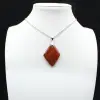 Small Red Jasper Pendant - 2