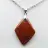 Small Red Jasper Pendant