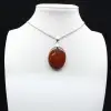 Red Jasper Pendant Necklace - 1