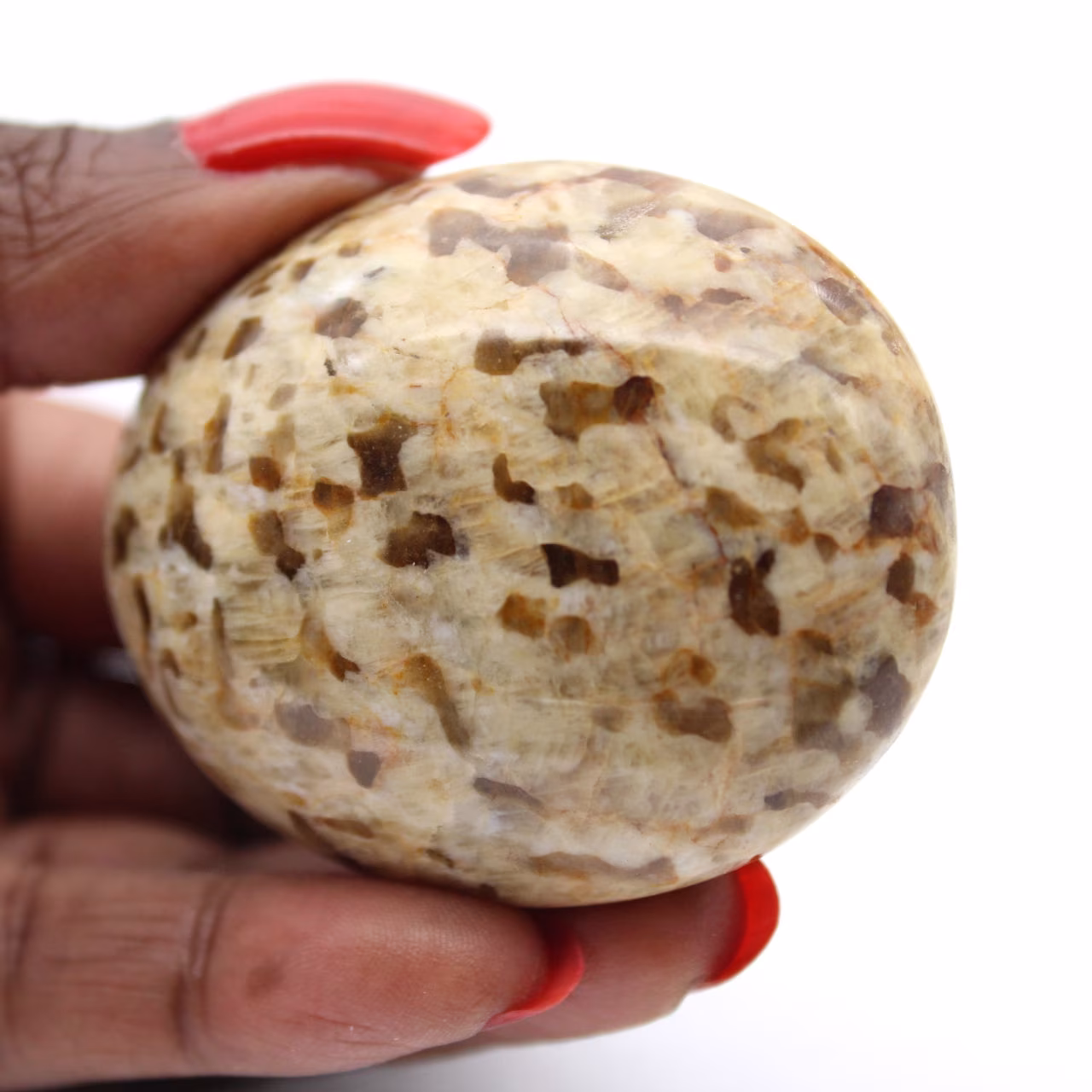 Small pebble of feldspar from Madagascar – Natural specimen