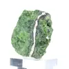 Raw Finnish chromediopside on a base, green stone 135 g - 2