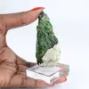 Raw chromediopside on a base, Finnish natural stone 70 g - 1