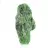 Raw chromediopside from Finland, green rock on base, 85 g