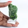 Raw specimen of Finnish chromediopside on a base, 60 g - 1