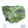 Raw chromediopside, green collector's mineral, Finland, 80 g - 4