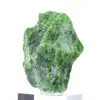 Raw Finnish chromediopside, green sample on base 80 g - 2