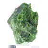 Raw Finnish chromediopside, green sample on base 80 g - 6