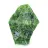 Raw Finnish chromediopside, green sample on base 80 g